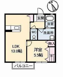 シャーメゾンＮＳＧ福山（Ｓ）の物件間取画像